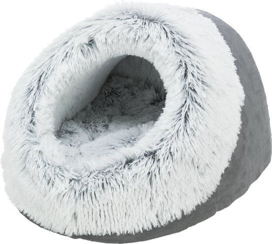 Trixie kattenmand iglo harvey grijs wit-zwart