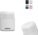 Kambukka bora - lunchbox - 600 ml - voedselcontainer houdt 9 uur warm 100 % lekvrij - chalk white