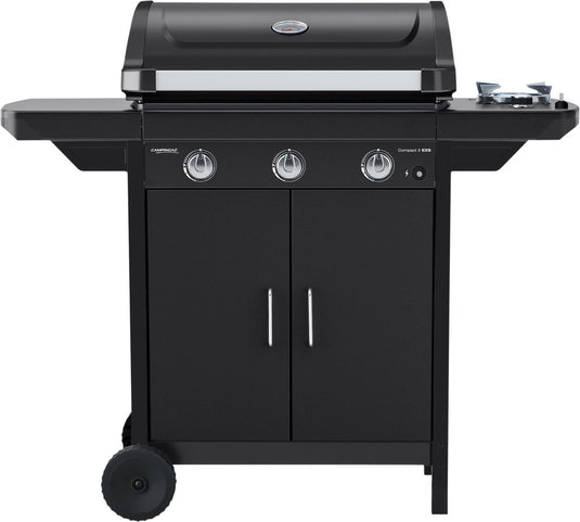 Campingaz compact 3 exs - compacte 3-pits gas barbecue - zwart