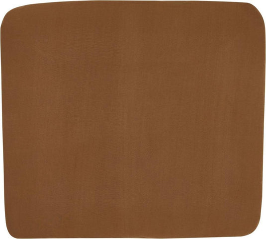 Meyco baby uni aankleedkussenhoes - camel - 85x75cm