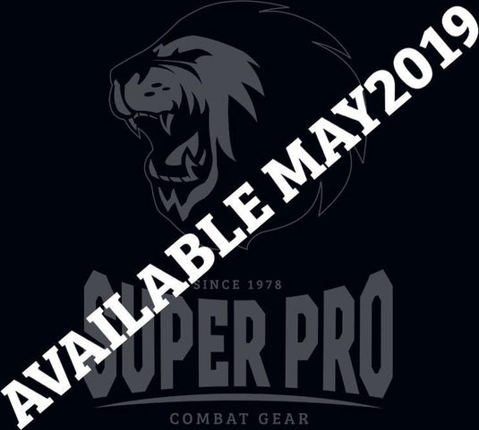 Super pro combat gear talent (kick)bokshandschoenen goud zwart 8oz