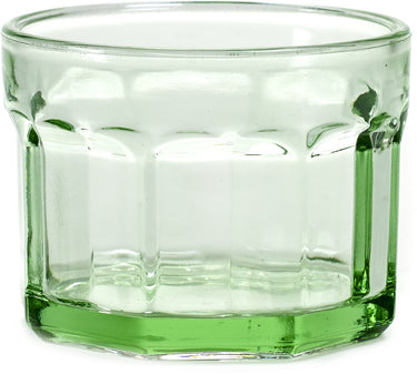 Serax - paola navone fish fish - glas s - groen - 8 ø - 16cl - 4 stuks
