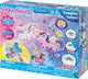 Aquabeads 31944 eenhoornset- complete set 1500 parels in 24 kleuren- inclusief sleutelhangers