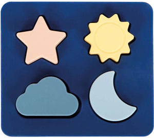 Small foot - siliconen puzzel