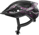 Abus fietshelm aduro 3.0 led maori blackberry m - 52-58 cm - zwart - geschikt voor gebruik op elektrische fietsen - stadsfietsen - 315 g