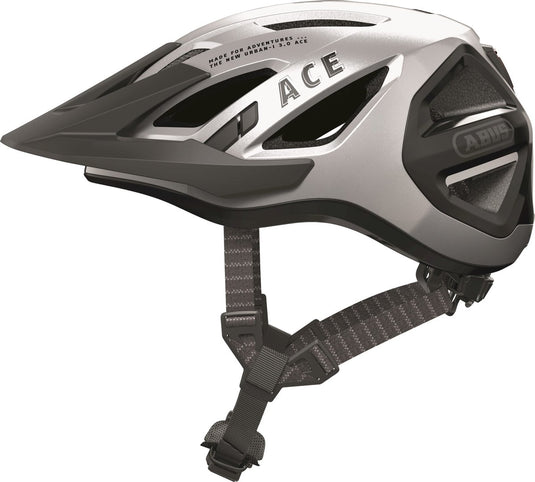 Abus helm Urban-I 3.0 ACE gleam Zilver L 56-61cm