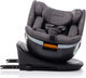 Babyauto xperta i-size autostoel - 360° met isofix - 40 tot 150cm - 0 tot 36kg - tot 12 jaar - kleur grijs
