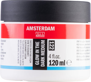 Amsterdam glow in the dark medium 122 | mini 120 ml