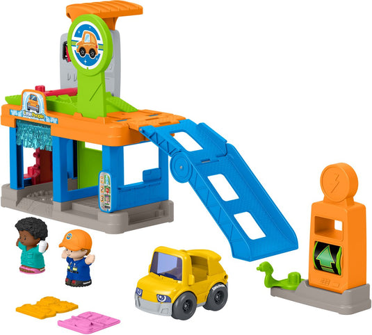 Fisher-price little people tankplezier benzinestation