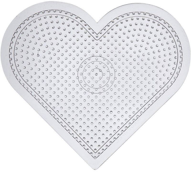 ギャラリービューアに画像をロードする, Creativ company strijkkralenbordje hart helder
