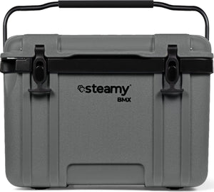Steamy bmx 26 - koelbox voor op de bouw - 26 liter - grijs