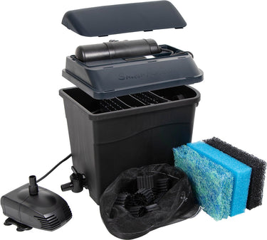 Ubbink - smartclear 3000 plusset - 2 kamer oeverfilter incl. proline 1400 pomp en uvc 5w