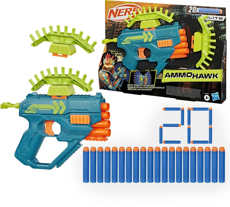 Afbeelding laden in galerijviewer, Nerf rebel ammohawk - 20 darts
