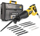 Powerplus elektrische reciprozaag powxbox022- 710w zaagmachine - 2800min-1 - gereedschap met 12 acc. en koffer