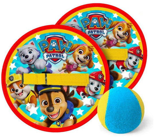 Pat'patrouille paw patrol – lanceer vangset – 2 scratch rackets – zachte bal