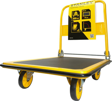 Stanley pc528: plateauwagen - draagcapaciteit 300kg