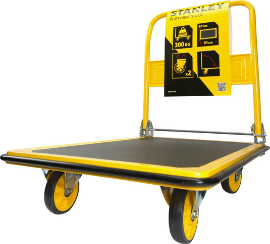 Stanley pc528: plateauwagen - draagcapaciteit 300kg