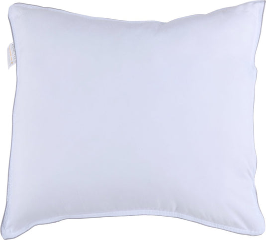 Alpina hoofdkussen 60 x 70 cm - kussen voor bed en slaapkamer - ademend, vocht afvoerend en wasmachine bestendig - voor buik-, rug- en zijslaper - microvezel katoen - wit