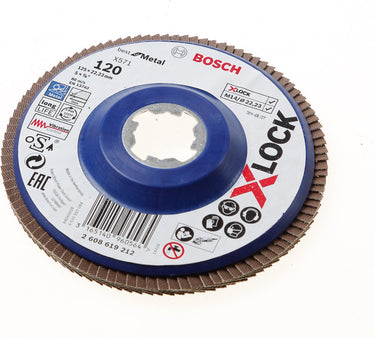 Bosch lamellenschijf xlock recht 125 k120