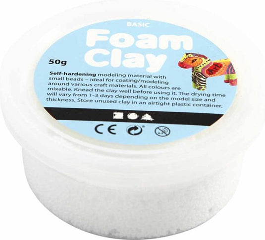 Foam clay https: www.cchobby.nl foam-clayr-wit-35-gr-1-doosje