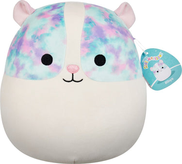 Squishmallows - rhys - guinea pig w multicolored eyepatches 30cm pluche