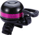 Bbb cycling bbb-14 easyfit deluxe fietsbel - messing - alle stuur diameters - magenta