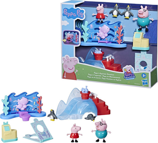 Peppa pig aquarium - speelfigurenset