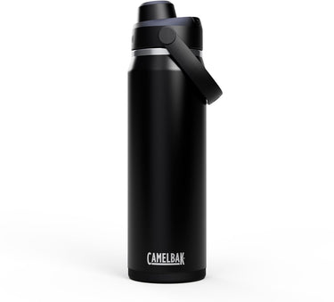 Camelbak thrive chug drinkfles - 750 ml - rvs - met draaidop - isolatie waterfles - zwart
