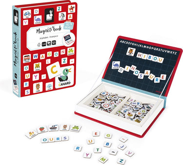Janod - magnetibook - alfabet franstalig - magneetboek speelset