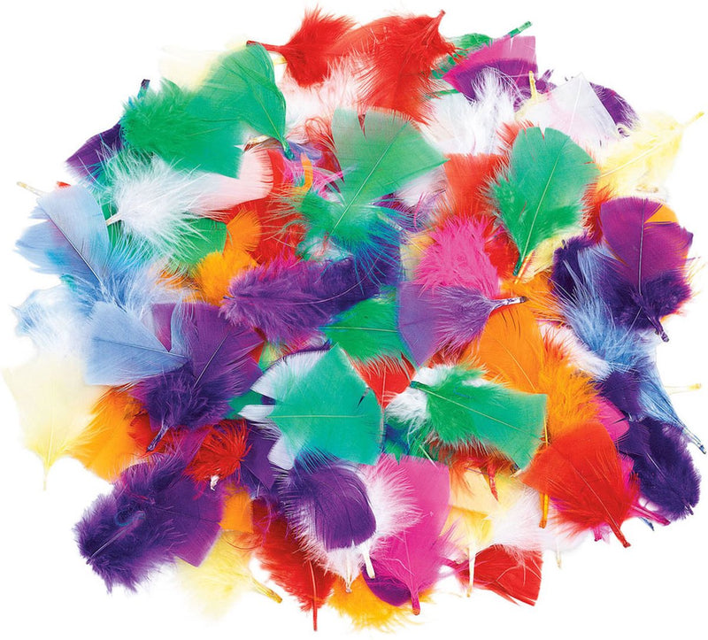 Afbeelding laden in galerijviewer, Colorations veertjes | assorti gekleurd | 1200 stuks
