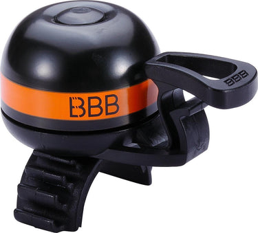 Bbb cycling bbb-14 easyfit deluxe fietsbel - messing - alle stuur diameters - oranje
