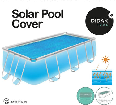 Didak pool solar cover voor steel pro rechthoekig - 4 m