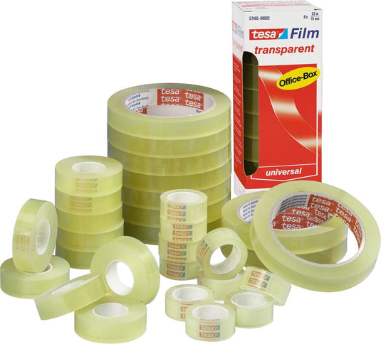 Tesa office-box 57379-00002-01 film transparant (l x b) 66 m x 25 mm 6 stuk(s)