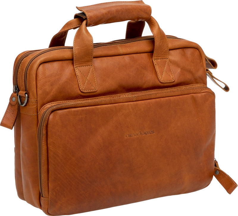 Afbeelding laden in galerijviewer, Tas Newlooxs Cali Cognac
