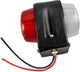 Proplus breedtelicht - rood en wit - 67 x 78 mm - plat - inclusief bedrading