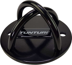 Tunturi suspension trainer mount - functional training - calisthenics - slingtrainer - incl. plafondhaak - zwart