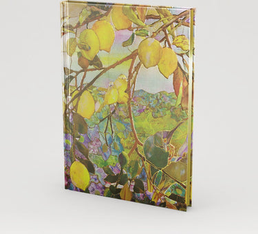 Peter pauper - bookbound journal - tiffan lemon tree - 16x21 cm