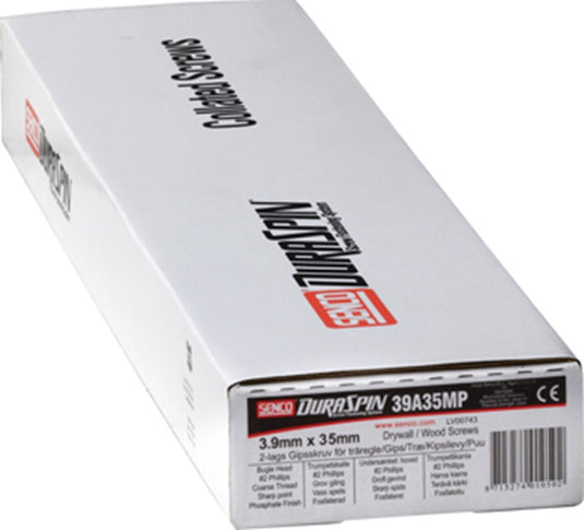 Senco gipsplaatschroef voor metaal stud 3,5x25mm - set 1000 stuks