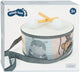 Small foot - houten trommel wilde dieren met stokken, 3dlg.