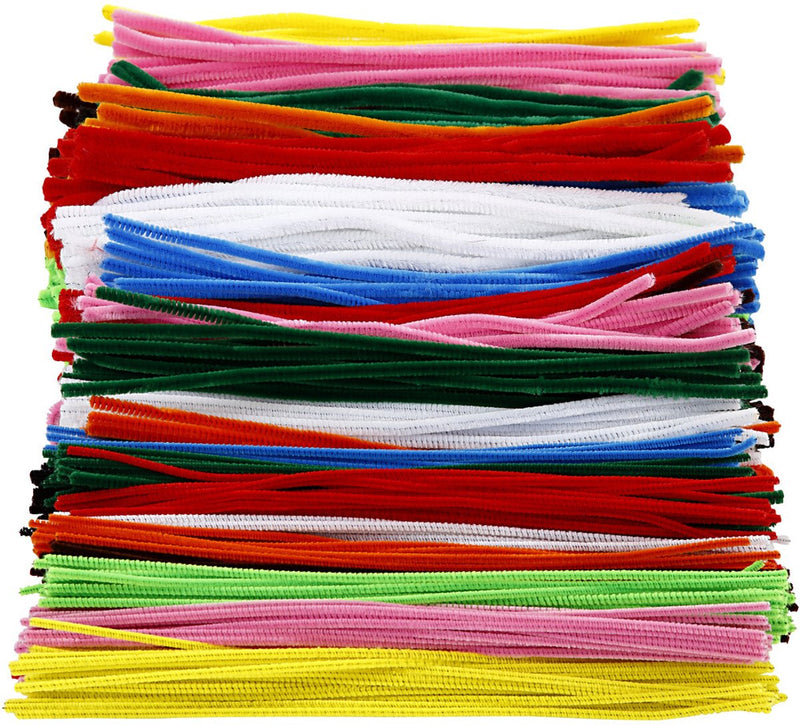 Chargez l'image dans la visionneuse de la galerie, Creativ company chenilledraad set diverse kleuren 700 stuks
