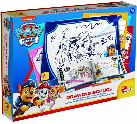 Lisciani paw patrol drawing school