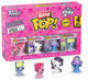 Funko bitty pop! - my little pony - pinkie pie - rarity - trixie - derpy - 4-pack