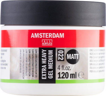 Amsterdam extra heavy gel medium mat 022 | mini 120 ml