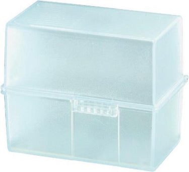Han kaartenbak breed a6 kunststof translucent