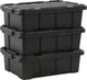 Iris powerbox robuust opbergbox - 25l - 100% recycled kunststof - zwart - set van 3