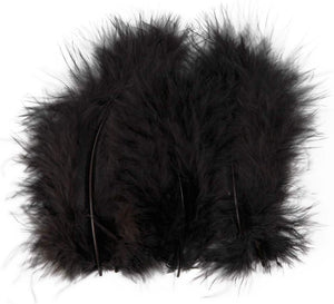 Creativ company dons zwart 5-12 cm, 15st.