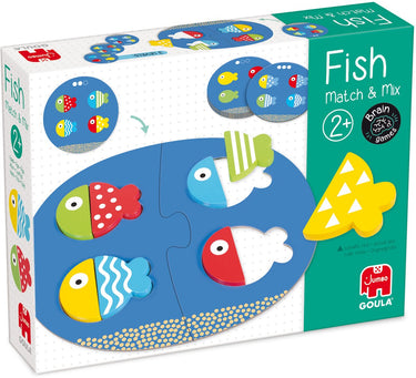Goula jumbo - - fish match mix - educatief spel
