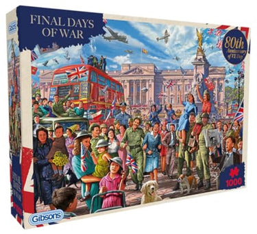 Gibsons - final days of war (door steve crisp) - 1000 stukjes 68×49cm (b×h) - legpuzzel voor volwassenen