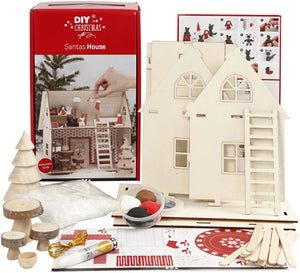 Creativ company hobbyset huis van de kerstman