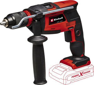 Einhell accu klopboormachine te-id 18 li solo - power x-change - 18 v li-ion - boren en klopboren - max. boorcapaciteit in beton: 13 mm - snelspanboorkop: 13 mm - excl. accu en lader